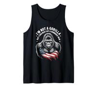 Gorilla has Defeated a Hundred Men | Funny America Tank Top