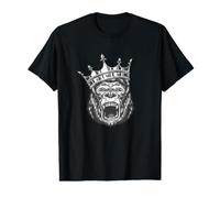 Gorilla Head - Gorilla Male - Monkey Ringleader - Primate Value Graphic T-Shirt