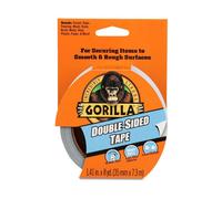 Gorilla Heavy Duty Double Sided Tape (35mm X 7.3M) - 2 Pack - Strong, Durable Adhesive Tape