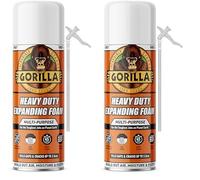 Gorilla Heavy Duty Expanding Foam 353ml - Multi-Purpose, Durable & Seals out Air, Moisture & Pests | No Shrinkage & Maximum Seal | For Indoor & Outdoor* Use (Pack of 2)