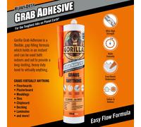 Gorilla Heavy Duty Grab Adhesive White 290ml
