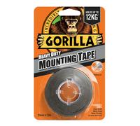 Gorilla Heavy Duty Mounting Tape Black 1.5m