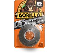 Gorilla Heavy Duty Mounting Tape Black 25.4mm x 1.5m