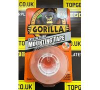 Gorilla Heavy Duty Mounting Tape Double Sided Weatherproof Permanent Display