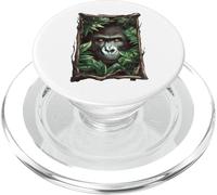 Gorilla In The Jungle Animal PopSockets PopGrip for MagSafe