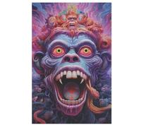 Gorilla Jigsaw Puzzles for Adults 1000 Pieces Puzzle Brain Teaser And Children Premium Quality Wooden 78×53cm