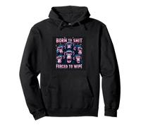 Gorilla Joke Toilet Meme Retro Animal Pullover Hoodie