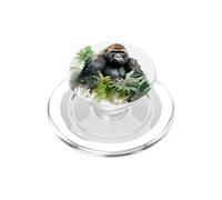 Gorilla Jungle Animal Tropical Green Rainforest Plants PopSockets PopGrip for MagSafe