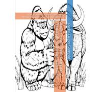 Gorilla Jungle Shenanigans: A Zentangle Coloring Adventure: 81 Playful Animal Antics and Gorilla Mischief for Relaxation and Creative Fun