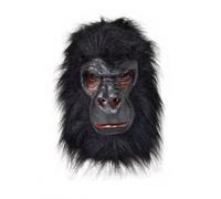Gorilla Mask with Black Hair