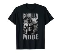 Gorilla Mode Motivation Quote | Gym Workout Beast Muscles T-Shirt