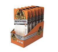Gorilla Mounting Tape Squares Crystal Clear 2.5cm x 2.5cm 24pk