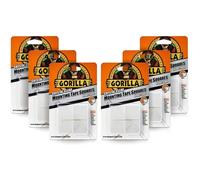 Gorilla Mounting Tape Squares Crystal Clear (Pack of 6)