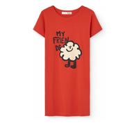 Gorilla My Friends organic cotton dress Red 3 years