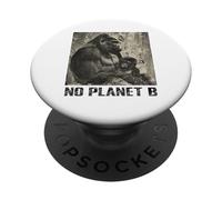 Gorilla, No Planet B, environmental protection, gorilla PopSockets Adhesive PopGrip