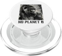 Gorilla, No Planet B, environmental protection, gorilla PopSockets PopGrip for MagSafe