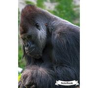 Gorilla NoteBook: College Ruled Lined Pages Book For Animal Lovers | Diary | Journal | Composition Book