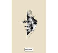 Gorilla Notebook: Journal, Lined Notebook, 120 Blank Pages, Journal, 6x9 Inches, Matte Finish Cover