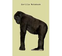 Gorilla Notebook: Small lined Gorilla notebook - Travel Journal to write in - 120 pages - 6"x9"