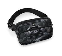 Gorilla on The Ground Fanny Pack for Men Women, Durable Sling Chest Bag with Adjustable Strap & Large Pocket, Small Crossbody Bag for Running, Hiking, Cycling, Travel