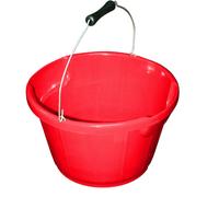 Red Gorilla Plas Feed Bucket for Horses Red - 10 Litres