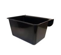 Gorilla Plas Manger - Red Gorilla - Black - Size: 15L