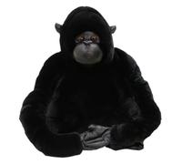 Gorilla plush pillow,long arm gorilla stuffed animals rag doll plush toy,hugging plushies giant monkey with leather hands and feet,throw pillow,soft and cute bed sleeping pillow