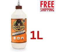 Gorilla PVA Wood Glue Adhesive Water Resistance Carpentry Fast Strong Durable uK