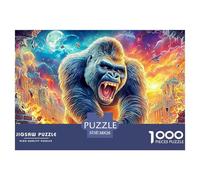 Gorilla RampageAwe-Inspiring Jigsaw Puzzles for Adults A 1000-Piece (Advanced) Saga of Impossible, Hard, And Difficult Challenging Puzzle Games for Women & Men - A Bonding Adventure for Adults And Ki