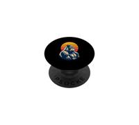 Gorilla Retro Sunset Wild Ape PopSockets Adhesive PopGrip