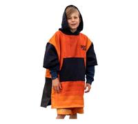 Gorilla Robes Kid's ECO Recycled Changing Robe Poncho, Orange, Junior 85x70cm (Age 9-12 Years)