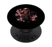 Gorilla Samurai Warrior Tradition Japanese Culture Art PopSockets Adhesive PopGrip