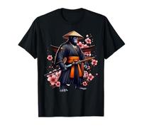 Gorilla Samurai Warrior Tradition Japanese Culture Art T-Shirt
