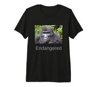 Gorilla Shirt Endangered Mountain Gorilla Premium T-Shirt