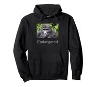 Gorilla Shirt Endangered Mountain Gorilla Pullover Hoodie