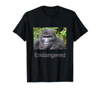 Gorilla Shirt Endangered Mountain Gorilla T-Shirt