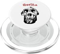 Gorilla Skull (Ape Illustration Monkey Graphic) PopSockets PopGrip for MagSafe