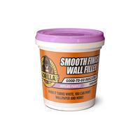 Gorilla Smooth Finish Wall Filler, 473ml - Applies Purple & Dries White | Repairs Small and Large Holes in Walls & Ceiling, Smooth Finish, Won’t S