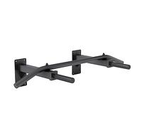 Gorilla Sports 10000120 Wall Mounted Pull Up Chin Up Bar, One Size