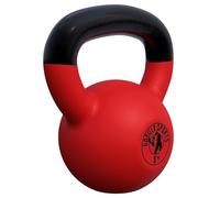 GORILLA SPORTS® 8 kg Rubber Coated Kettlebell | Vinyl-coated swing dumbbell helps protect floors and reduce noise; ball weight suitable for beginners and bodybuilders