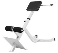 GORILLA SPORTS® Hyperextension Bench - Adjustable, 128 x 56 x 78-86 cm, Multi-Functional, Padded - Roman Chair, Fitness Equipment, Back, Waist & Abdominal Machine Muscle Trainer, Strength Training