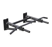 GORILLA SPORTS® Pull-Up Bar 4-in-1, Foldable, Wall Mounted, Steel, 300 kg