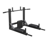 GORILLA SPORTS® Pull-Up Bar - 4-in-1, Wall, Load up to 300 kg - Dips Bar, Fixed Bar Exercise, Bodybuilding, Pull Up, Fitness Wall Bars, Pull-Up Bar