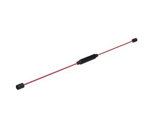 GORILLA SPORTS® Rod for Vibration Training - 160cm, Flexible Fiberglass, Red - Swing Stick, Fitness Stretch Bar, Toning Bar for Muscle Strengthening, Exercise Stick, Elastic Bar, Pull-Up, Pilates Bar