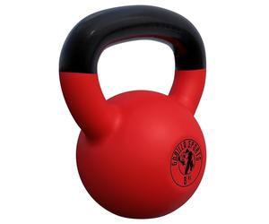 Gorilla Sports Rubber Coated Kettlebell (8 KG)