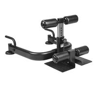 GORILLA SPORTS® Sissy Squat Machine - Adjustable Height, Push-Up Handles | Foam-padded synthetic leather, non-slip base plate, 150 kg max load; squat bench, sit-up trainer, home gym workout station