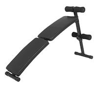 GORILLA SPORTS® Sit Up Bench - Adjustable, Foldable, with Padded Leg Supports, Max. Load 150kg, Black - Weight Bench, Decline, AB Workout, Abdominal, Exercise, Fitness, Gym, Sit-Up Bench