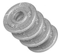 GORILLA SPORTS Tri Grip Weight Plate 20Kg Size:4x0.5KG