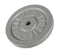 GORILLA SPORTS® Weight Plates - 1.25kg, 2kg, 2.5kg, 5kg, 10kg, 15kg, 20kg, 25kg, 30kg, Single/Set, 30mm, Cast Iron, Black or Silver - Weight Discs, Dumbbell Barbell Plates, Weightlifting Training