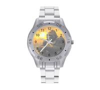 Gorilla Sunset Monkey Men's Quartz Wrist Watches Fashion Casual Business Steel Band Wristwatch
